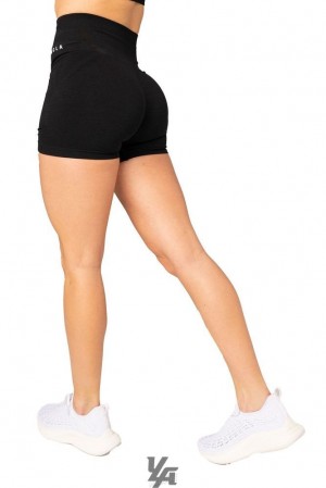 Dámské Kraťasy YoungLA Seamless Shorts Černé | 956170WUD