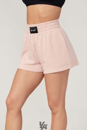 Dámské Kraťasy YoungLA Strike Boxing Shorts Světle Šedé Hnědé | 415389GNH