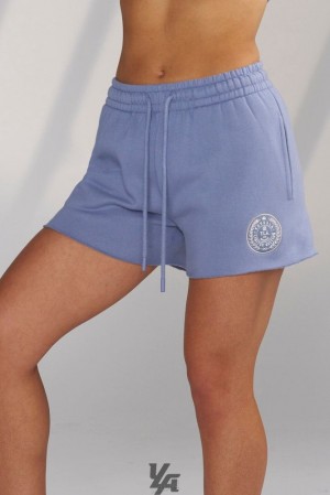 Dámské Kraťasy YoungLA Teddy Shorts Blankyt | 982364IWQ