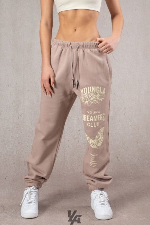 Dámské Legíny YoungLA Dreamers Joggers Fialové | 705324YUQ