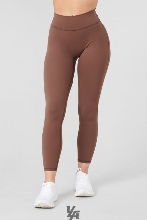 Dámské Legíny YoungLA Staple Leggings Čokolády | 863412FTV