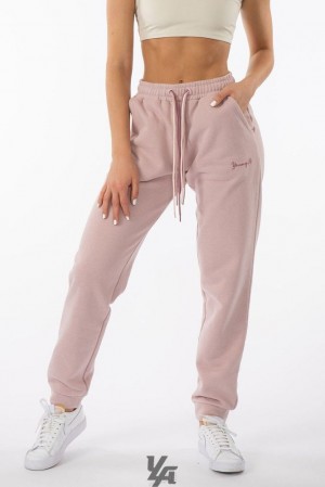 Dámské Legíny YoungLA Triple String Joggers Růžové | 603982HUM