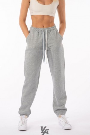Dámské Legíny YoungLA Triple String Joggers Šedé | 980732VTM