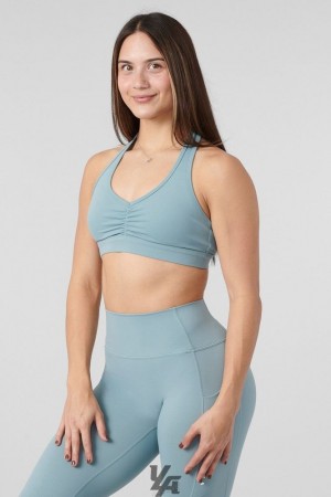 Dámské Sportovní Podprsenka YoungLA Power Backless Sports Bra Slate | 804132QXY
