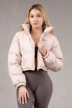 Dámské Svrchní Oblečení YoungLA Rosita Puffer Jacket Světle Růžové | 961754ZKV