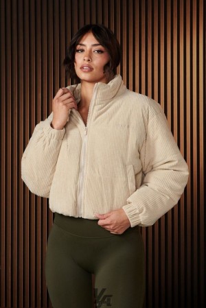 Dámské Svrchní Oblečení YoungLA Urban Puffer Rain Cloud | 213789CBK