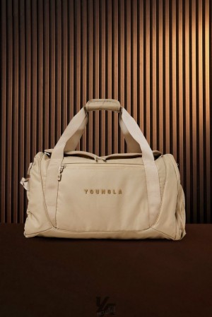 Dámské Tašky YoungLA Everyday Duffel Taupe Šedé Hnědé | 269510SYO