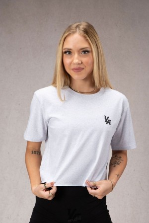 Dámské Topy YoungLA Trippy Oversized Tee Bílé | 683791NOH
