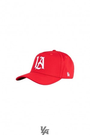 Pánské Klobouky YoungLA A-frame La Snapback Hat 2.0 Červené | 617283UTD