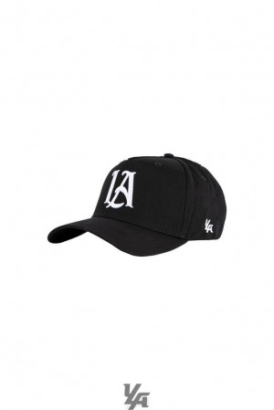 Pánské Klobouky YoungLA A-frame La Snapback Hat 2.0 Černé | 136497IBJ
