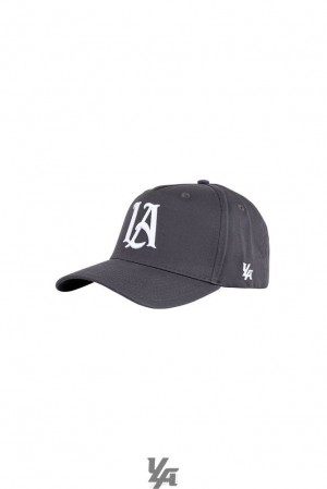 Pánské Klobouky YoungLA A-frame La Snapback Hat 2.0 Šedé | 468201MJY