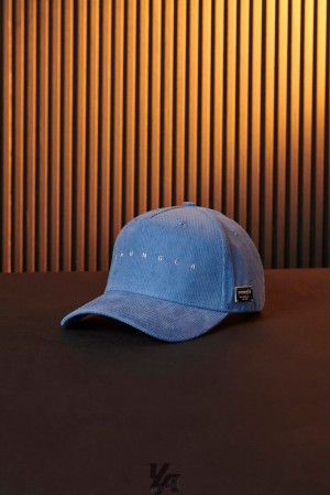 Pánské Klobouky YoungLA Corduroy Hats Blankyt | 601874JYH