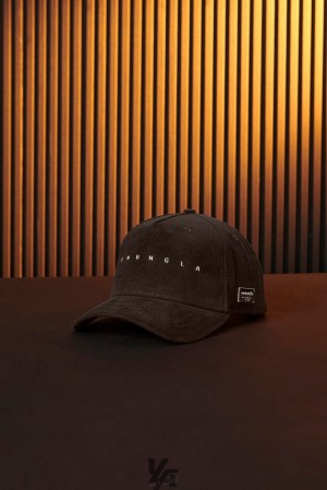 Pánské Klobouky YoungLA Corduroy Hats Béžový | 496872YOM