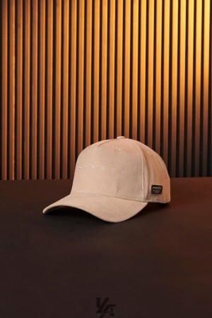Pánské Klobouky YoungLA Corduroy Hats Hnědožlutý | 589013MZY