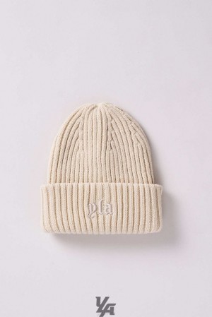 Pánské Klobouky YoungLA Metal Collection Beanies Bílé | 694218BIY