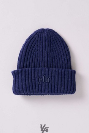 Pánské Klobouky YoungLA Metal Collection Beanies Tmavě Blankyt | 791568IJX