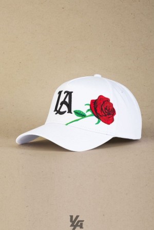 Pánské Klobouky YoungLA Rose Hats Bílé | 038956HCR