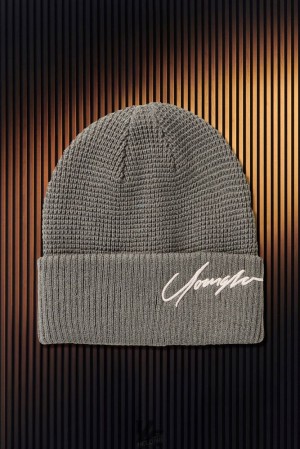 Pánské Klobouky YoungLA Signature Beanies Šedé | 930574BTY