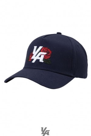 Pánské Klobouky YoungLA Yla Flower Hats Tmavě Blankyt | 051789OLR