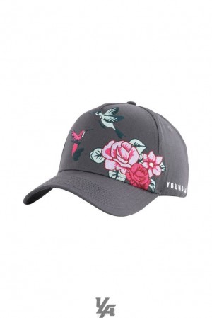 Pánské Klobouky YoungLA Zen Hats Šedé | 809413QRN