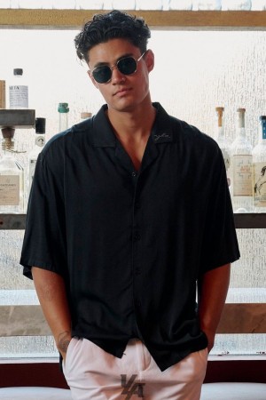 Pánské Košile YoungLA Tulum Shirts Bílé | 914263GFE