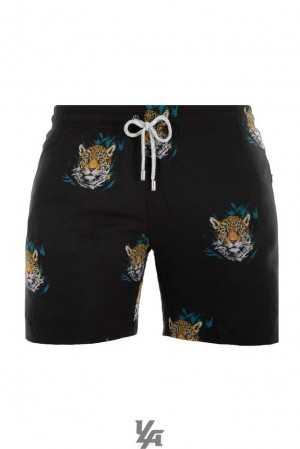 Pánské Kraťasy YoungLA Abstract Swim Shorts '22 Disguised Tiger | 314287GRV