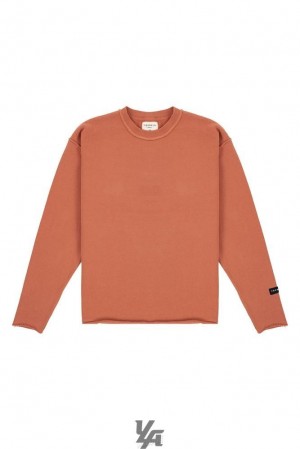 Pánské Svrchní Oblečení YoungLA Anarchy Crewnecks Oranžové Blankyt Světle Modré | 067521PUH