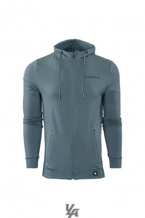 Pánské Svrchní Oblečení YoungLA Night Runner Hoodies Olivy Zelené Zelene | 084953QIY