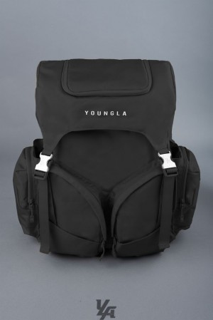 Pánské Tašky YoungLA Grand Tour Backpacks Černé | 804735CNH