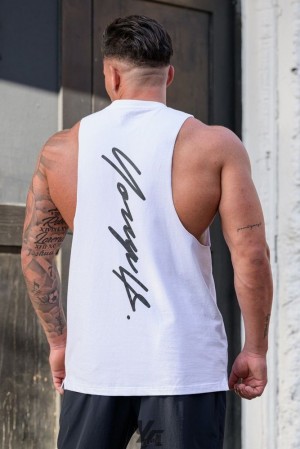 Pánské Tílko YoungLA Autograph Delt Tanks Černé | 173952XPO