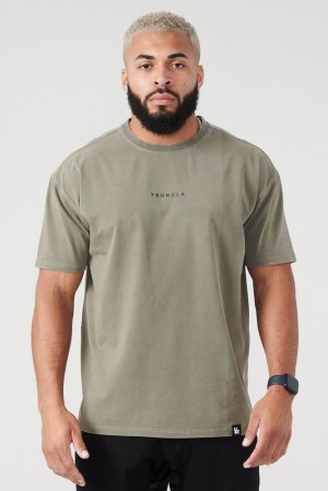 Pánské Topy YoungLA Essential Jacked Tees Summer 23' Červené Blankyt Světle Modré | 970842NMB