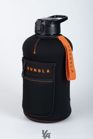 Pánské Water Jug YoungLA Lah-jug Černé | 015469CSM